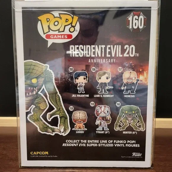 Resident Evil Hunter GameStop Exclusive Funko Pop
